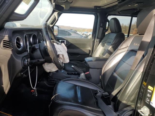 1C4JJXP63MW847618 - 2021 JEEP WRANGLER U SAHARA 4XE BLACK photo 7