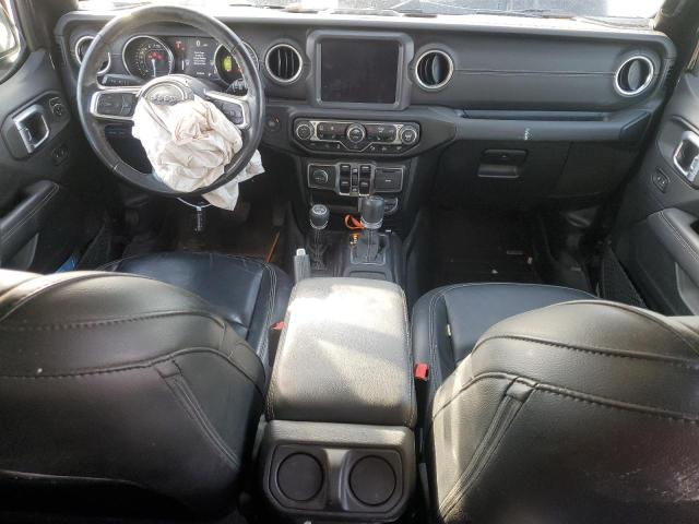 1C4JJXP63MW847618 - 2021 JEEP WRANGLER U SAHARA 4XE BLACK photo 8