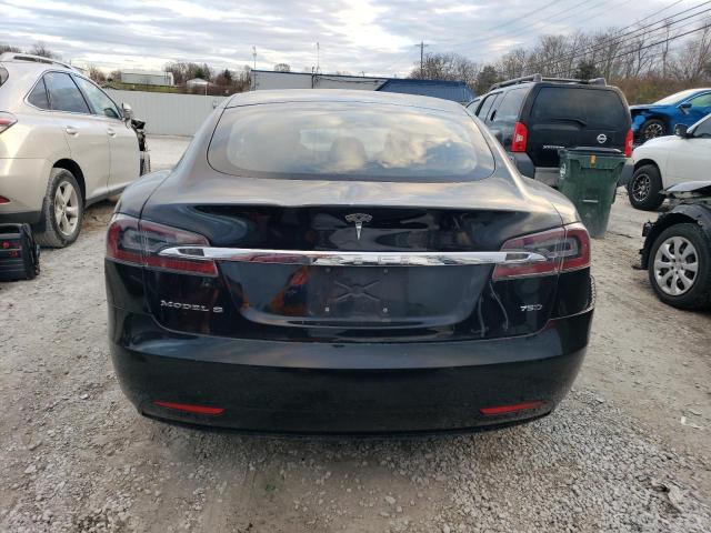 5YJSA1E21JF291567 - 2018 TESLA MODEL S შავი ფოტო 6