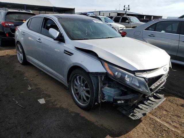 5XXGN4A70EG341651 - 2014 KIA OPTIMA EX SILVER photo 4