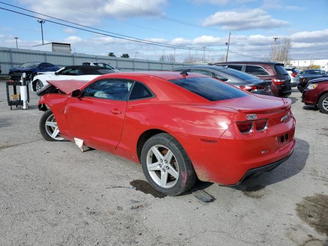 2G1FB1E33C9168151 - 2012 CHEVROLET CAMARO LT RED photo 2