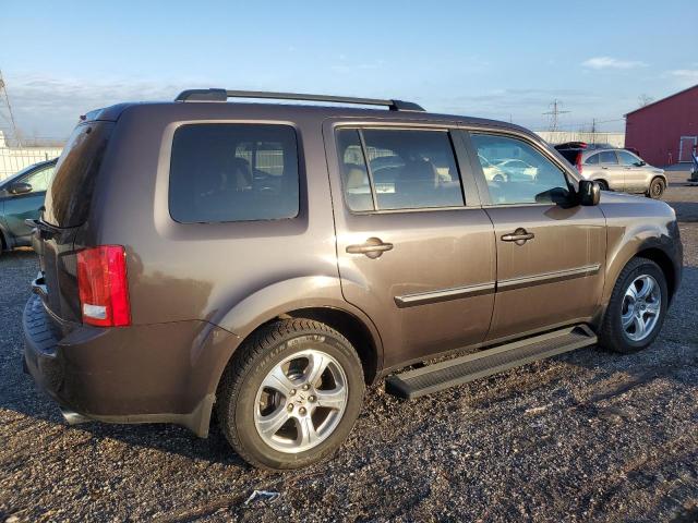 5FNYF4H58CB501684 - 2012 HONDA PILOT EXL GRAY photo 3