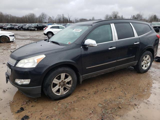 1GNKVJED9BJ385252 - 2011 CHEVROLET TRAVERSE LT BLACK photo 1