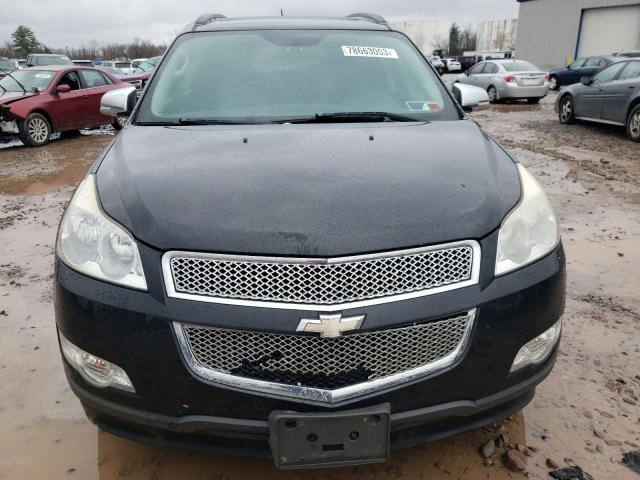 1GNKVJED9BJ385252 - 2011 CHEVROLET TRAVERSE LT BLACK photo 5