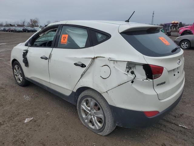 KM8JT3AC4DU625985 - 2013 HYUNDAI TUCSON GL WHITE photo 2