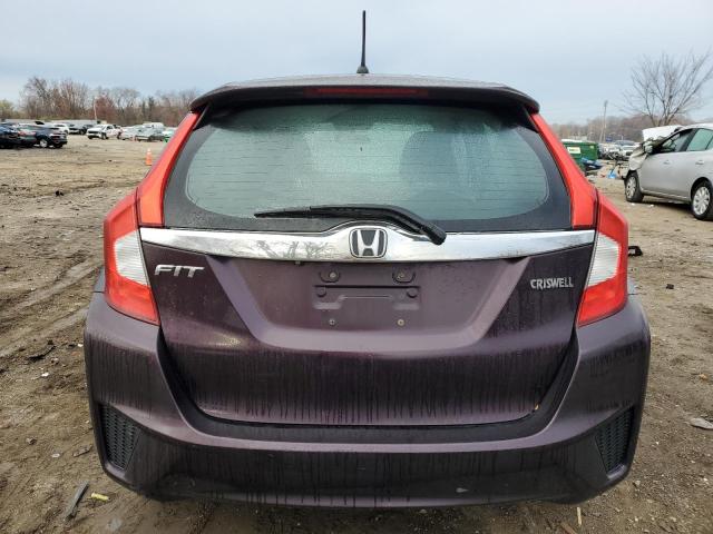 3HGGK5H87FM787844 - 2015 HONDA FIT EX PURPLE photo 6