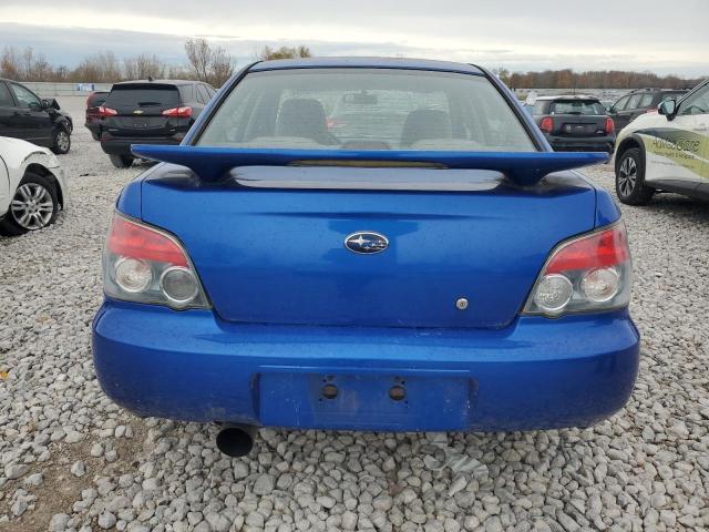 JF1GD79686G504451 - 2006 SUBARU IMPREZA WRX BLUE photo 6