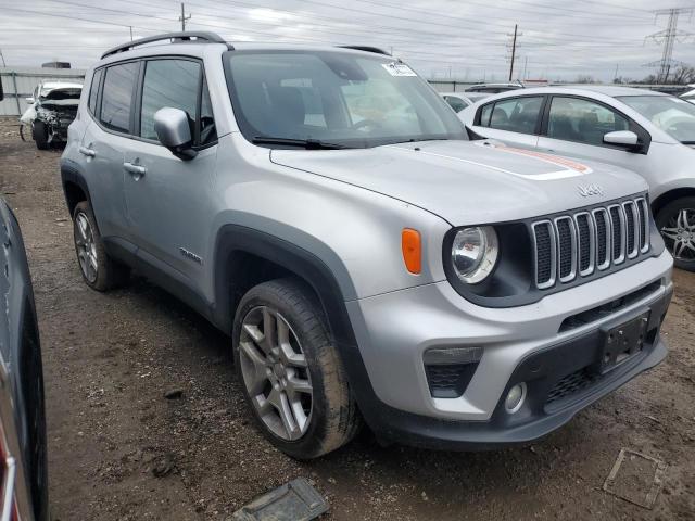 ZACNJDBB5MPM55318 - 2021 JEEP RENEGADE LATITUDE SILVER photo 4