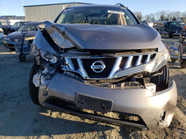 JN8AZ18U49W027093 - 2009 NISSAN MURANO S BEIGE photo 5