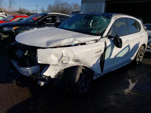 ZASPAKBN5L7C76807 - 2020 ALFA ROMEO STELVIO TI WHITE photo 1