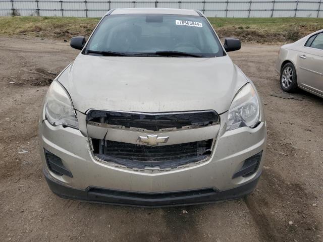 2GNALAEK7F1103190 - 2015 CHEVROLET EQUINOX LS CREAM photo 5