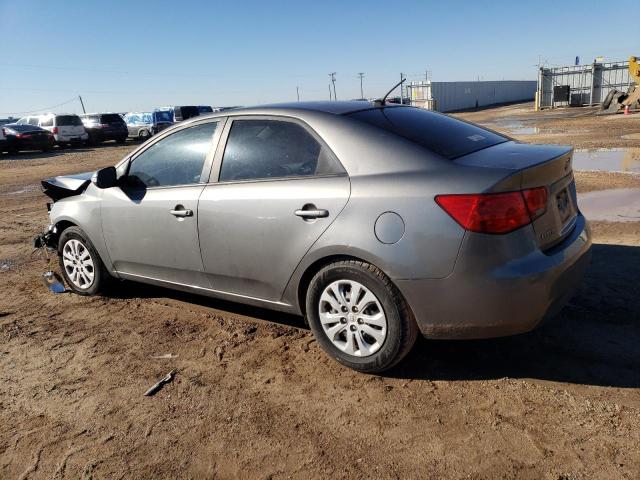 KNAFU4A27A5307303 - 2010 KIA FORTE EX GRAY photo 2