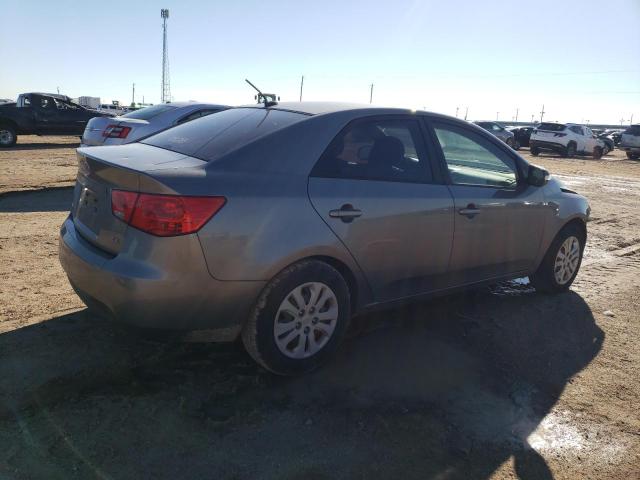 KNAFU4A27A5307303 - 2010 KIA FORTE EX GRAY photo 3