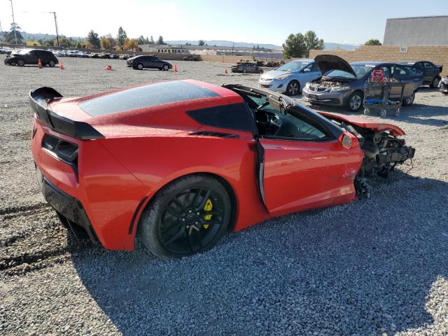 1G1YB2D76F5106716 - 2015 CHEVROLET CORVETTE STINGRAY 1LT RED photo 3