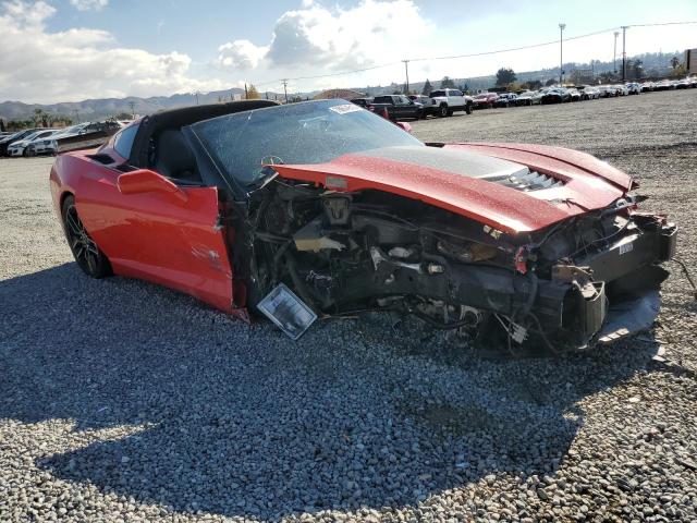 1G1YB2D76F5106716 - 2015 CHEVROLET CORVETTE STINGRAY 1LT RED photo 4