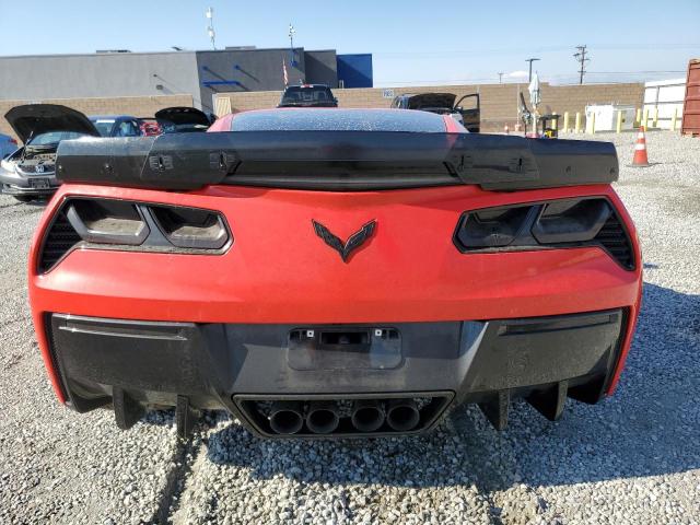 1G1YB2D76F5106716 - 2015 CHEVROLET CORVETTE STINGRAY 1LT RED photo 6