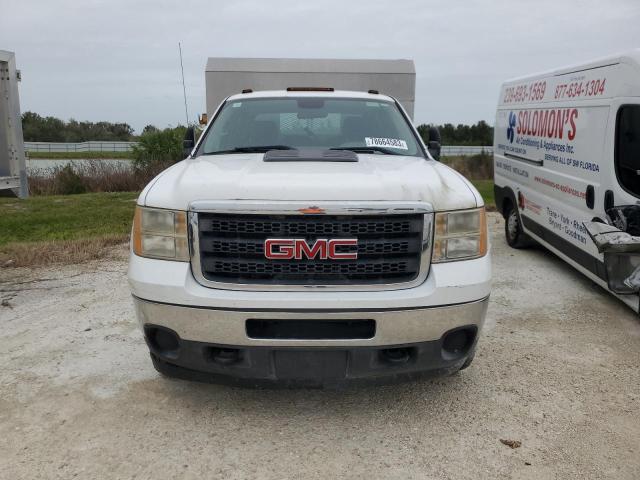 1GD412CG6EF139682 - 2014 GMC SIERRA C3500 WHITE photo 5