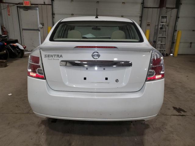 3N1AB6AP6CL783588 - 2012 NISSAN SENTRA 2.0 WHITE photo 6