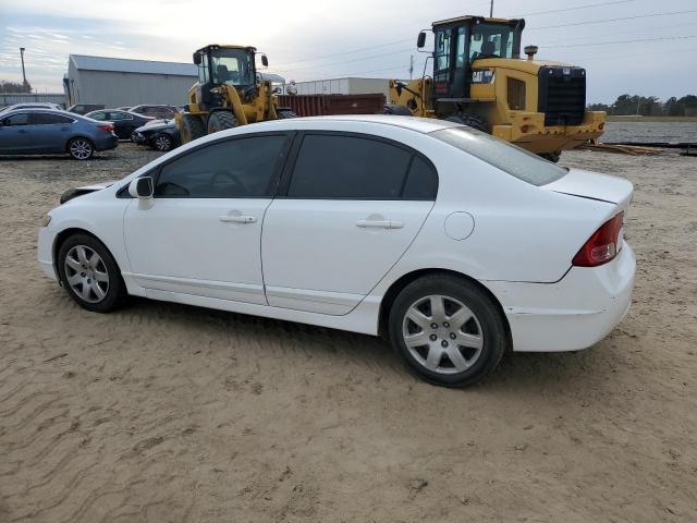 2HGFA16508H328902 - 2008 HONDA CIVIC LX WHITE photo 2