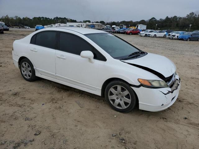 2HGFA16508H328902 - 2008 HONDA CIVIC LX WHITE photo 4