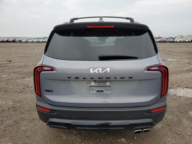 5XYP5DHC0NG205003 - 2022 KIA TELLURIDE SX BLUE photo 6