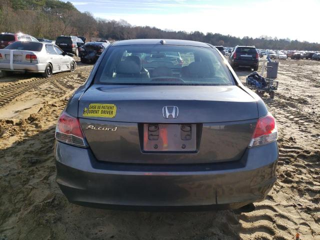 1HGCP2F88AA054189 - 2010 HONDA ACCORD EXL GRAY photo 6