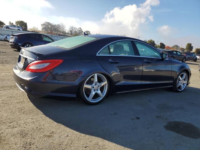 WDDLJ7DB1EA115454 - 2014 MERCEDES-BENZ CLS 550 BLUE photo 3