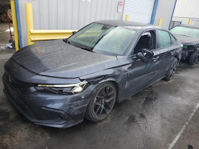 2HGFE2F50NH515272 - 2022 HONDA CIVIC SPORT CHARCOAL photo 1