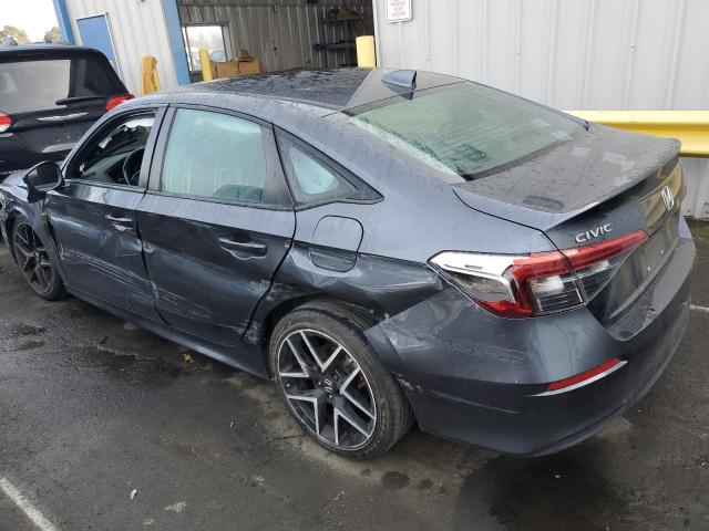 2HGFE2F50NH515272 - 2022 HONDA CIVIC SPORT CHARCOAL photo 2