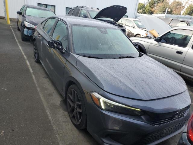 2HGFE2F50NH515272 - 2022 HONDA CIVIC SPORT CHARCOAL photo 5