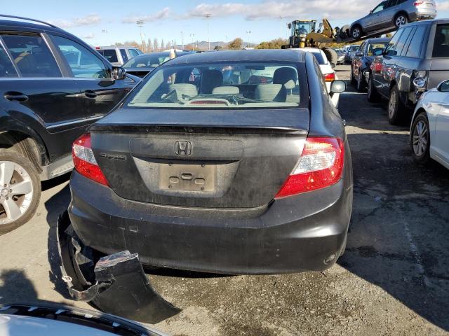 19XFB2F99CE333167 - 2012 HONDA CIVIC EXL შავი ფოტო 6
