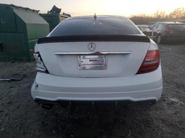 WDDGJ4HB7DG049773 - 2013 MERCEDES-BENZ C 250 WHITE photo 6