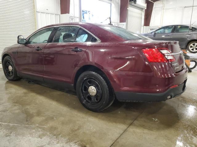 1FAHP2MK7FG164051 - 2015 FORD TAURUS POLICE INTERCEPTOR MAROON photo 2