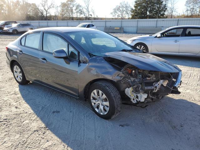 19XFB2F53CE017955 - 2012 HONDA CIVIC LX GRAY photo 4