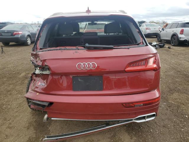 WA1C4AFY1J2052984 - 2018 AUDI SQ5 PRESTIGE BURGUNDY photo 6