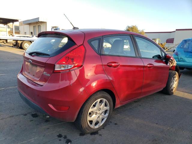 3FADP4EJ2BM168041 - 2011 FORD FIESTA SE RED photo 3