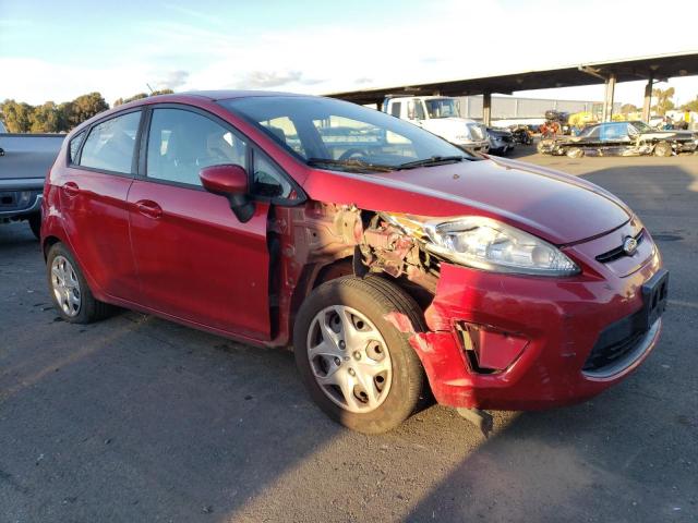 3FADP4EJ2BM168041 - 2011 FORD FIESTA SE RED photo 4