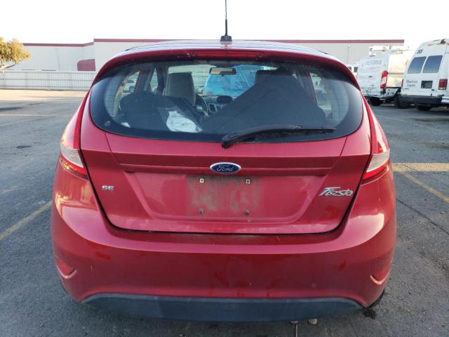 3FADP4EJ2BM168041 - 2011 FORD FIESTA SE RED photo 6