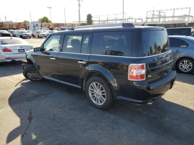 2FMGK5C83KBA17380 - 2019 FORD FLEX SEL BLACK photo 2