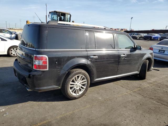 2FMGK5C83KBA17380 - 2019 FORD FLEX SEL BLACK photo 3