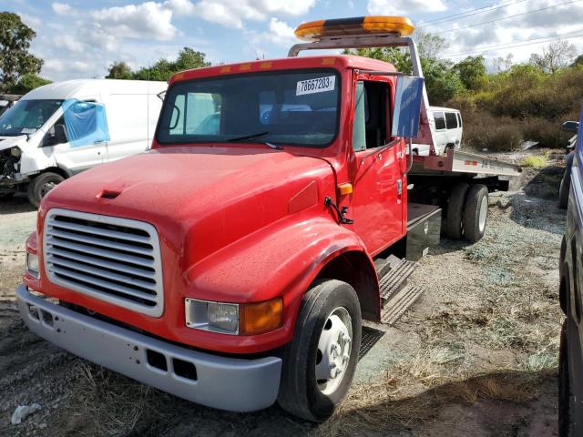 1HTSCABK4SH660635 - 1995 INTERNATIONAL 4000 4700 RED photo 2