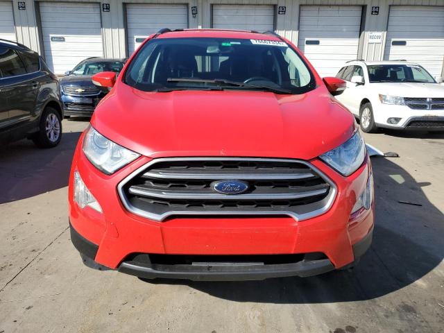 MAJ6P1UL3JC214020 - 2018 FORD ECOSPORT SE წითელი ფოტო 5