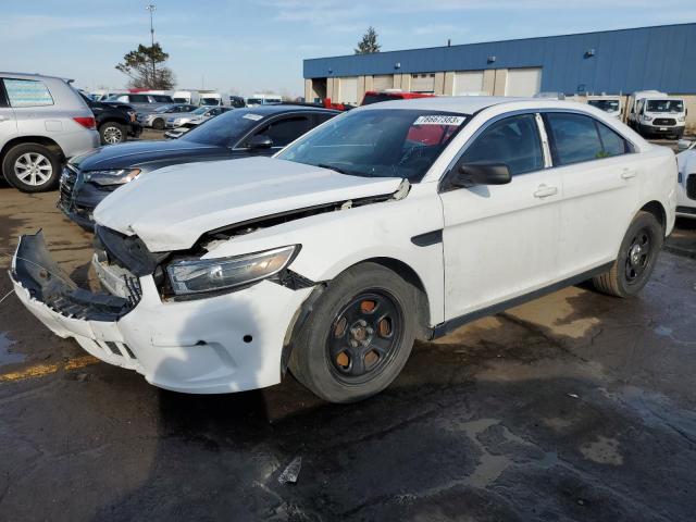 1FAHP2MT0HG145742 - 2017 FORD TAURUS POLICE INTERCEPTOR WHITE photo 1