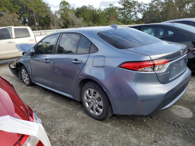 JTDEPRAE9LJ072121 - 2020 TOYOTA COROLLA LE BLUE photo 2