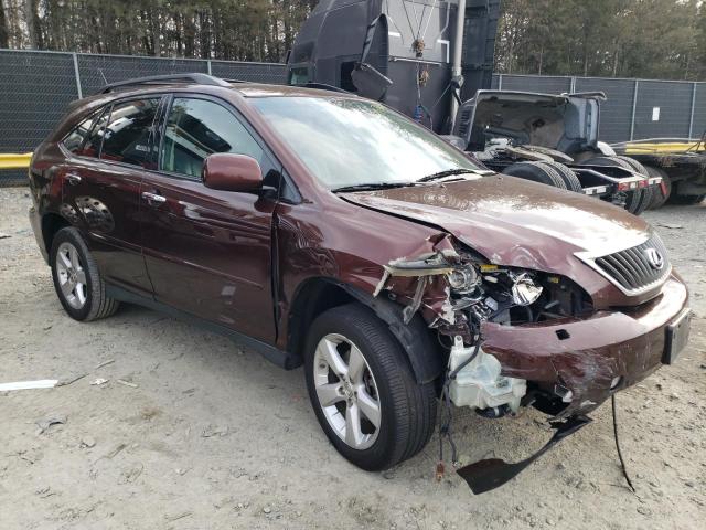 JTJHK31U182034378 - 2008 LEXUS RX 350 BURGUNDY photo 4