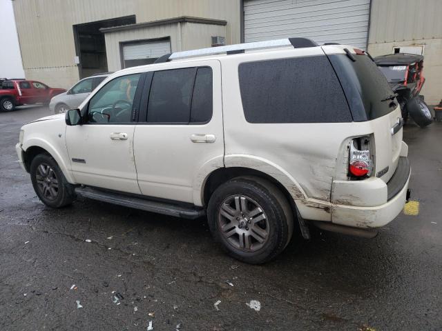 1FMEU65878UA93711 - 2008 FORD EXPLORER LIMITED WHITE photo 2