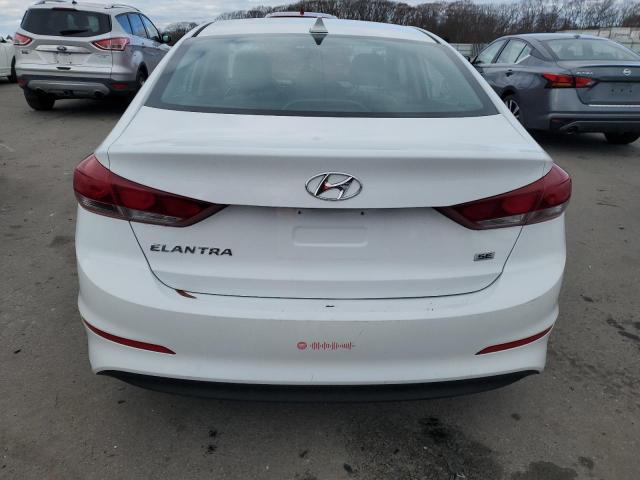 5NPD74LF6HH135731 - 2017 HYUNDAI ELANTRA SE WHITE photo 6