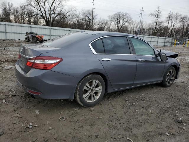 1HGCR2F74GA001418 - 2016 HONDA ACCORD EX GRAY photo 3