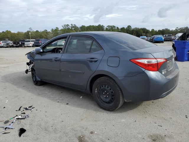 5YFBURHE1FP261959 - 2015 TOYOTA COROLLA L GRAY photo 2