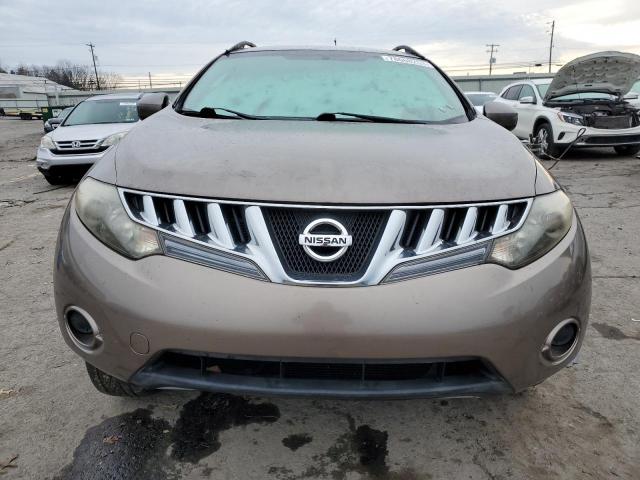 JN8AZ18W69W154459 - 2009 NISSAN MURANO S BROWN photo 5